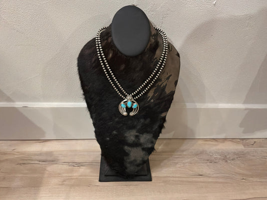 Tom Lewis Navajo SS Sonoran Gold Necklace