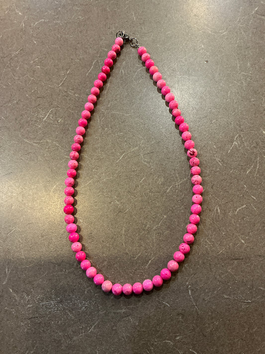 Hot Pink Necklace