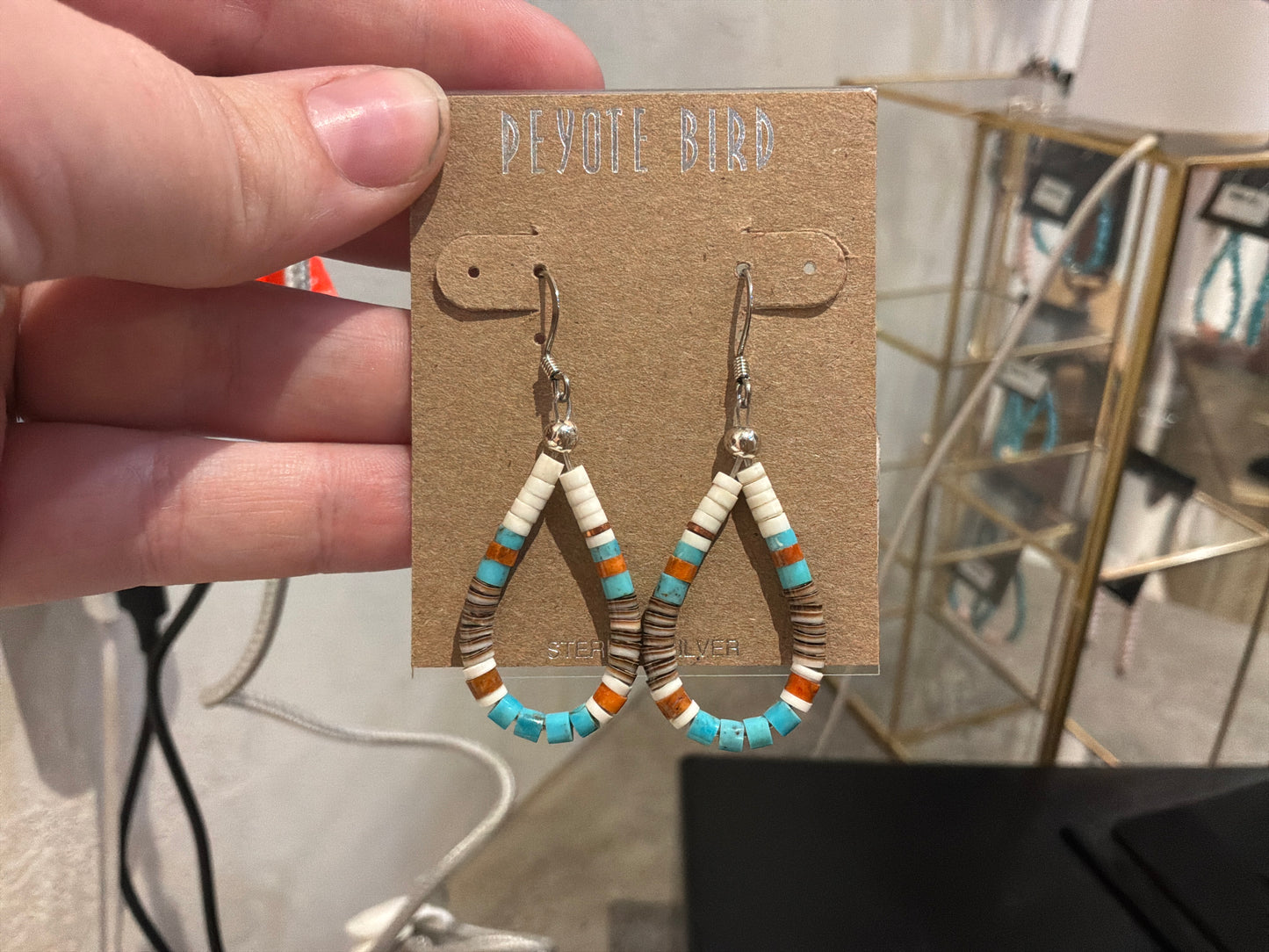 Peyote Bird Earrings
