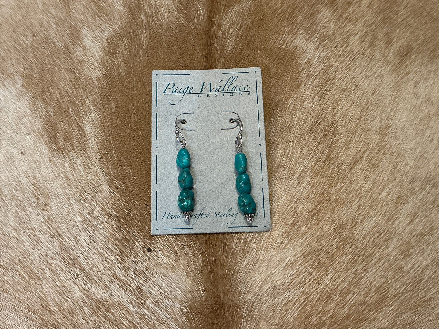 Paige Wallace Earrings Turquoise Dangle