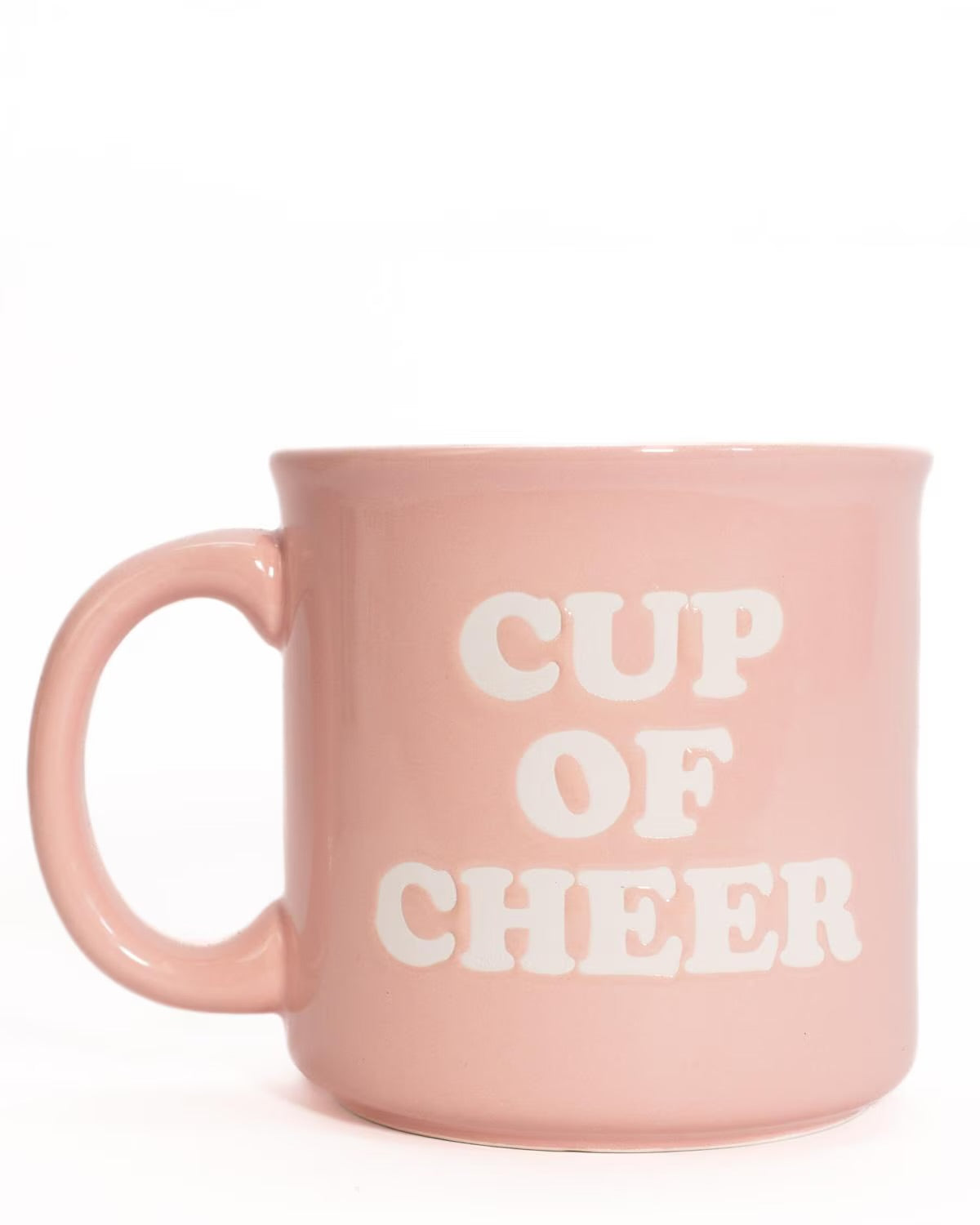 Cup of Cheer Mug in Pink