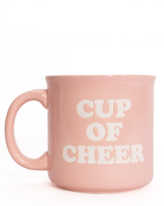 Cup of Cheer Mug in Pink