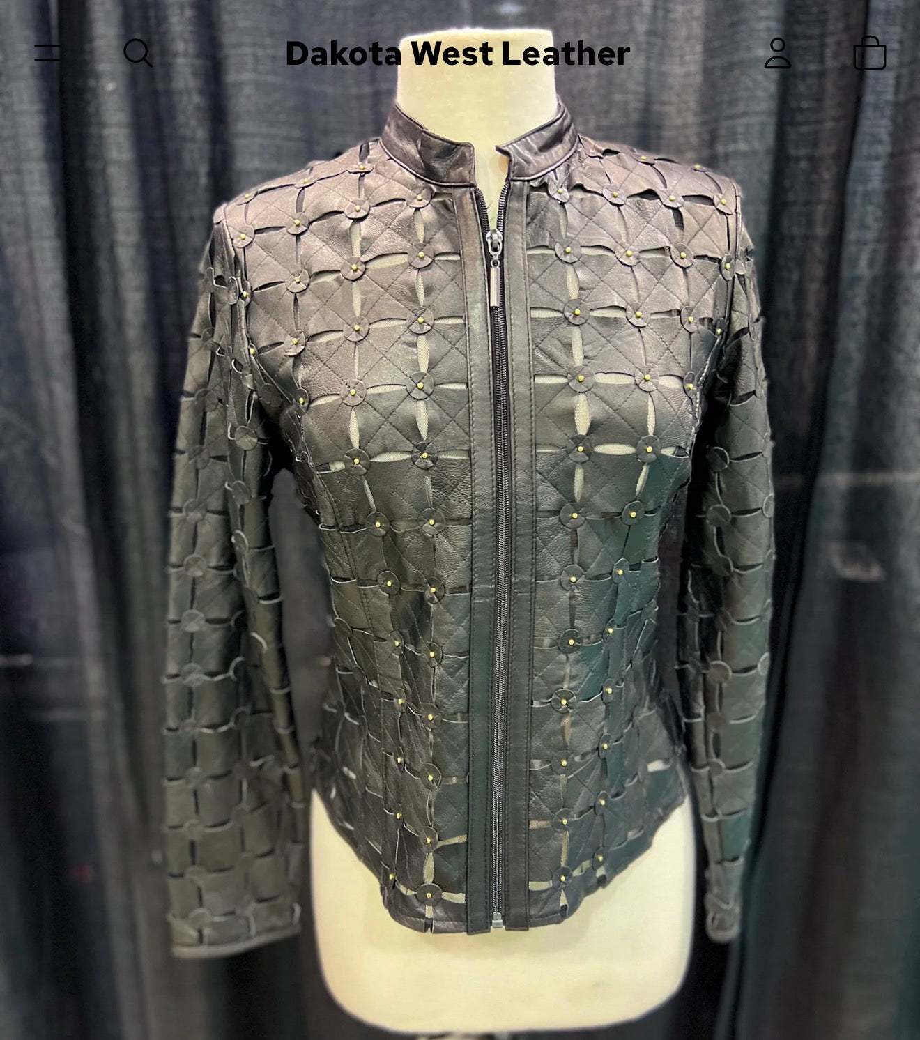 Leather Studded Jacket