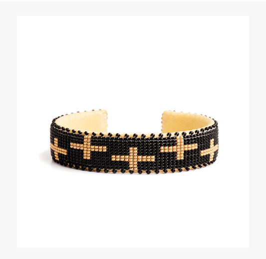 Etkie Beaded Cuff Medium
