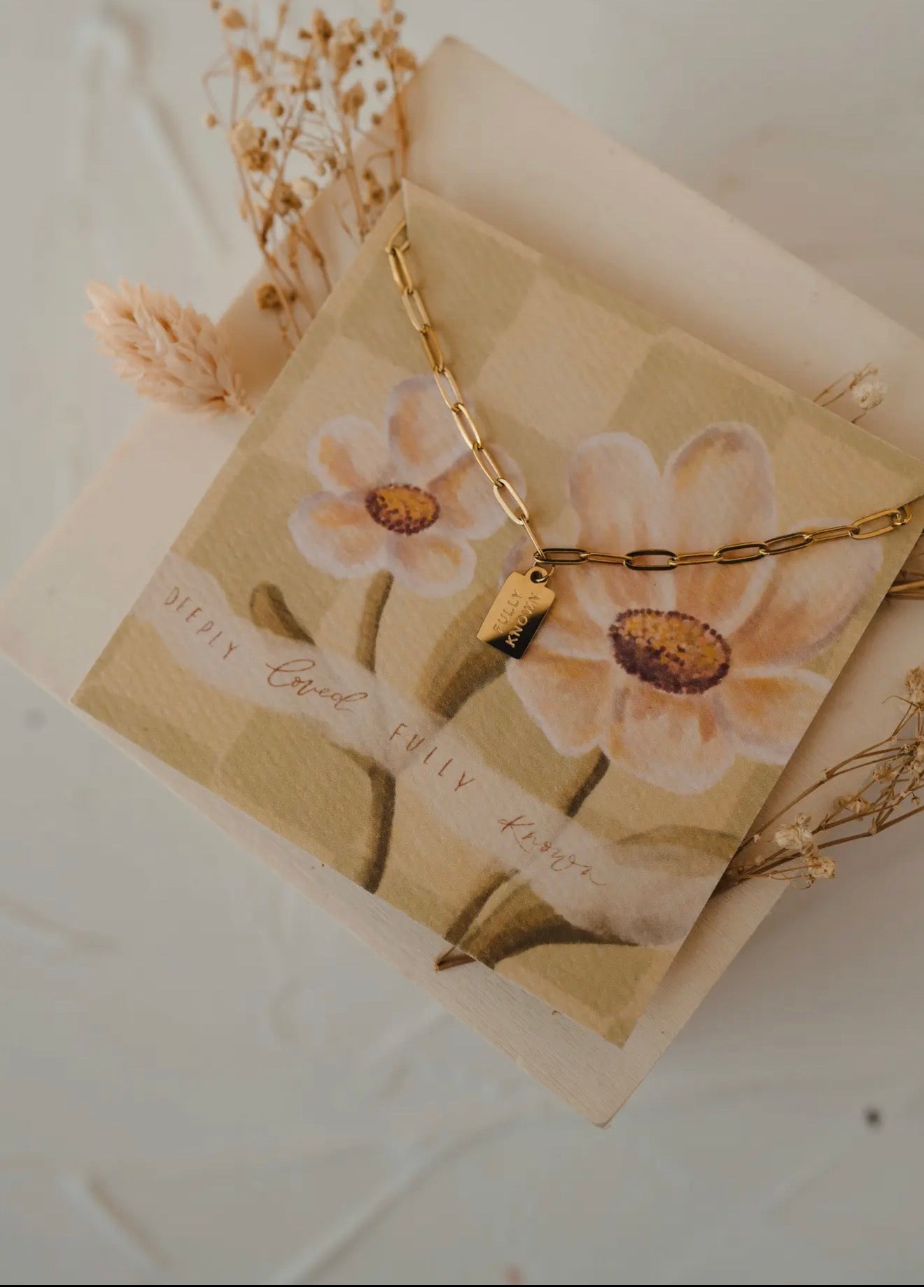 Dear Heart Tag Necklace