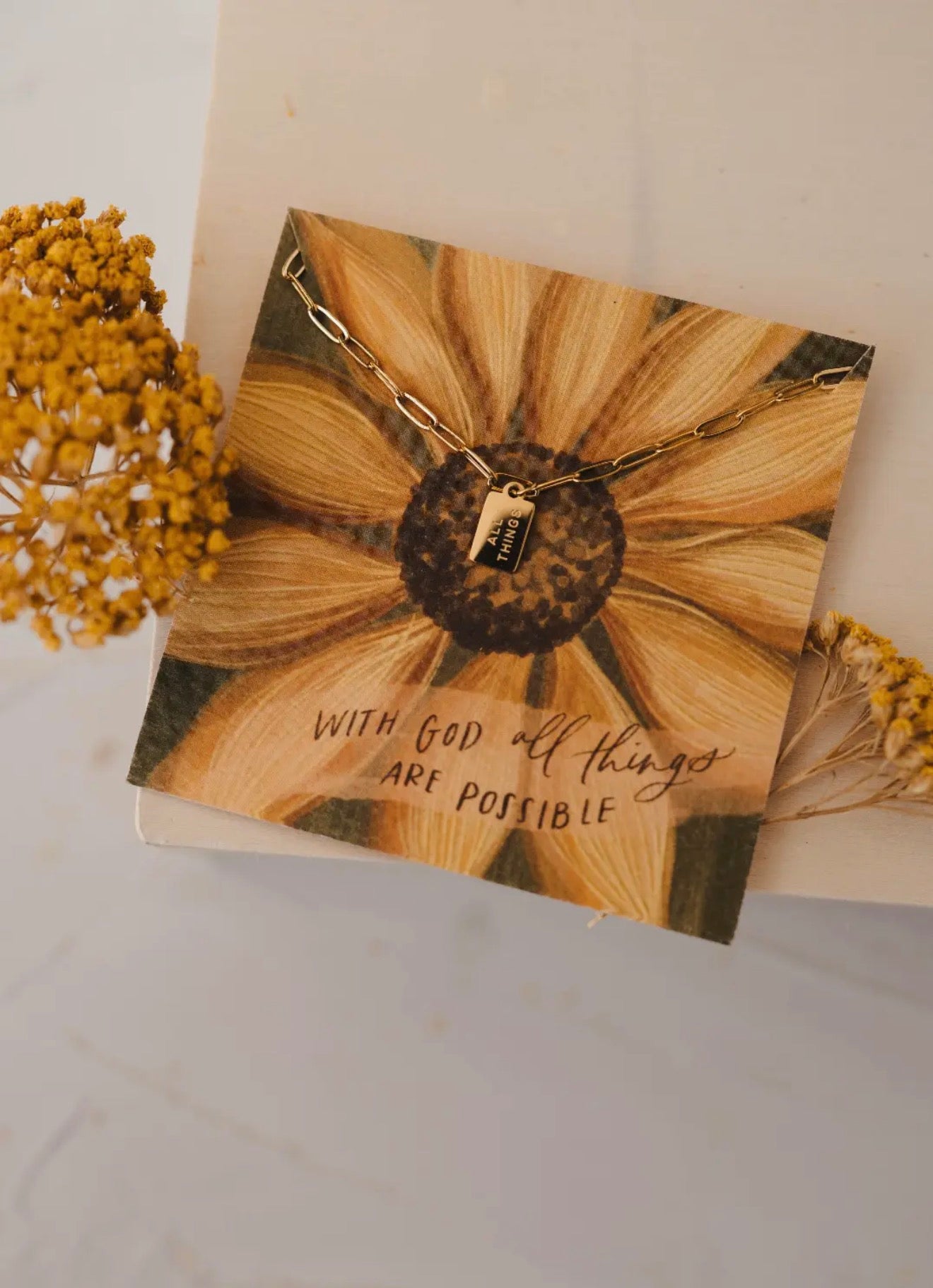 Dear Heart Tag Necklace