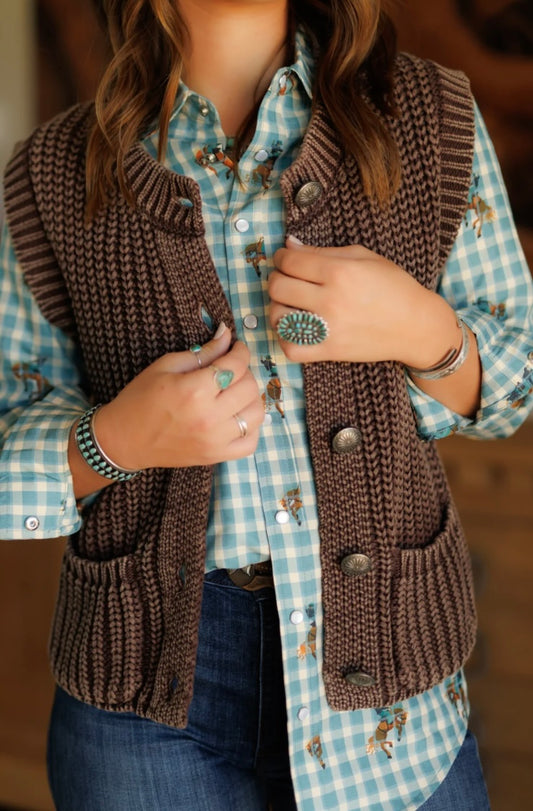 Concho Vest