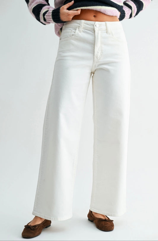 Wide Leg Corduroy