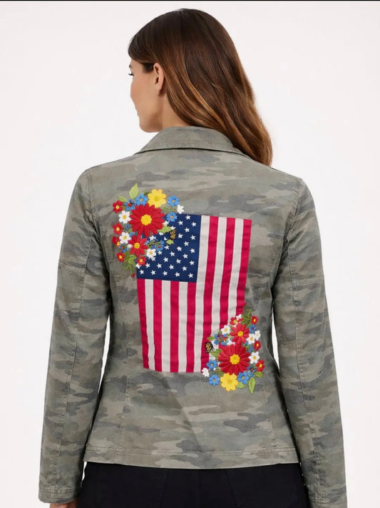 Iconic American Flag Jacket
