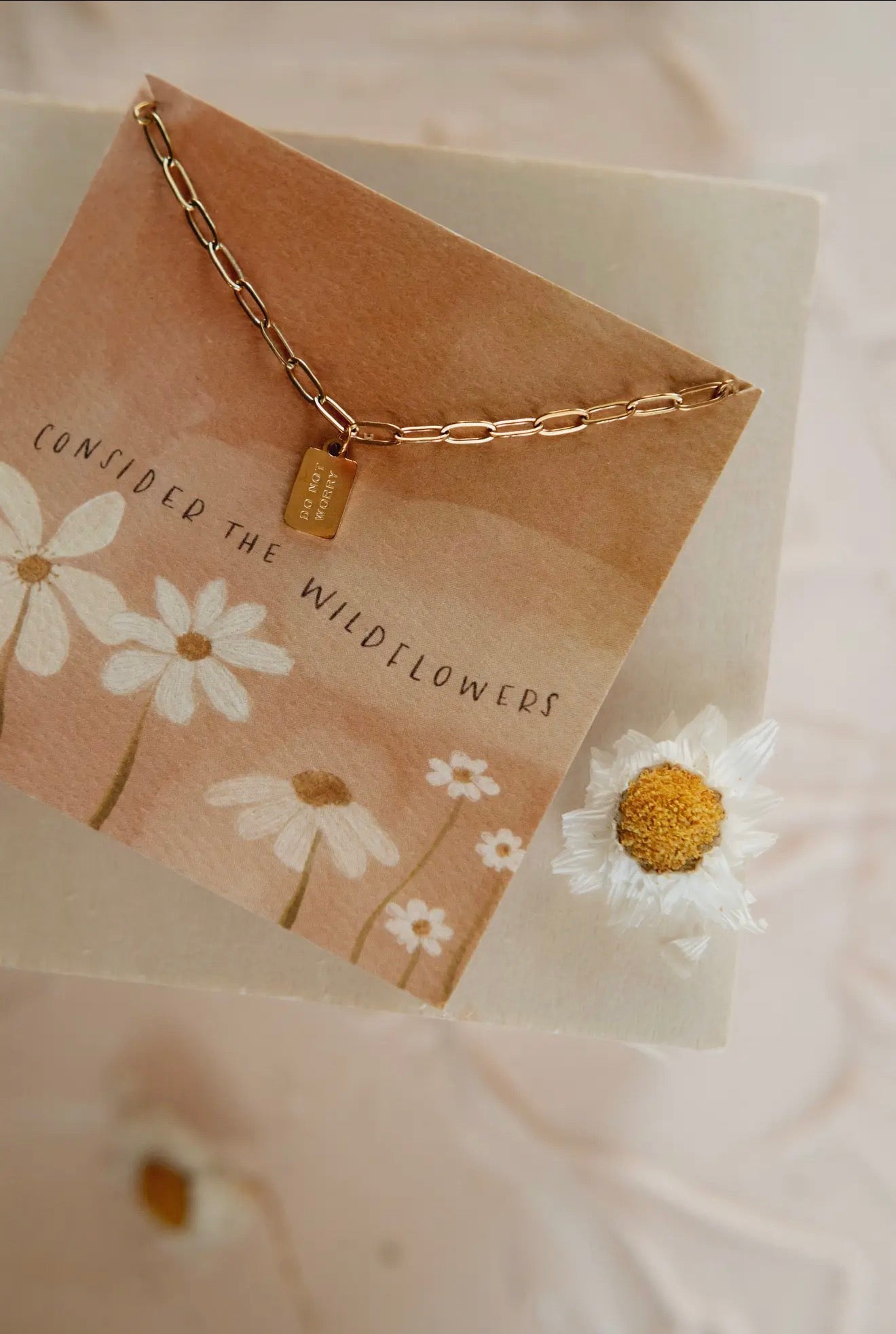 Dear Heart Tag Necklace