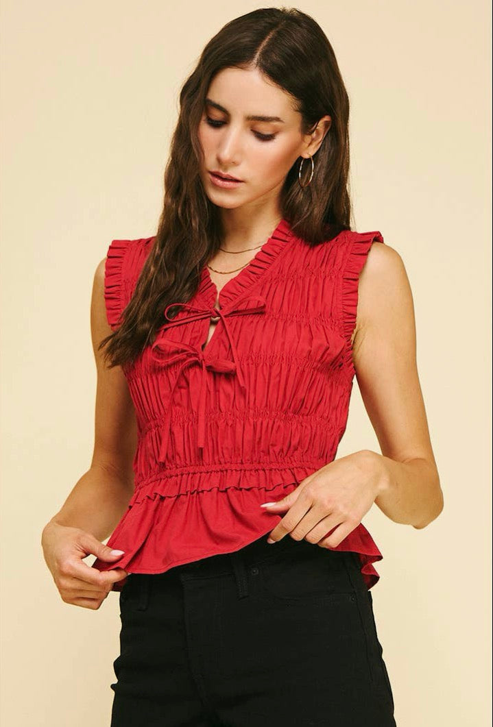 Tie Blouse