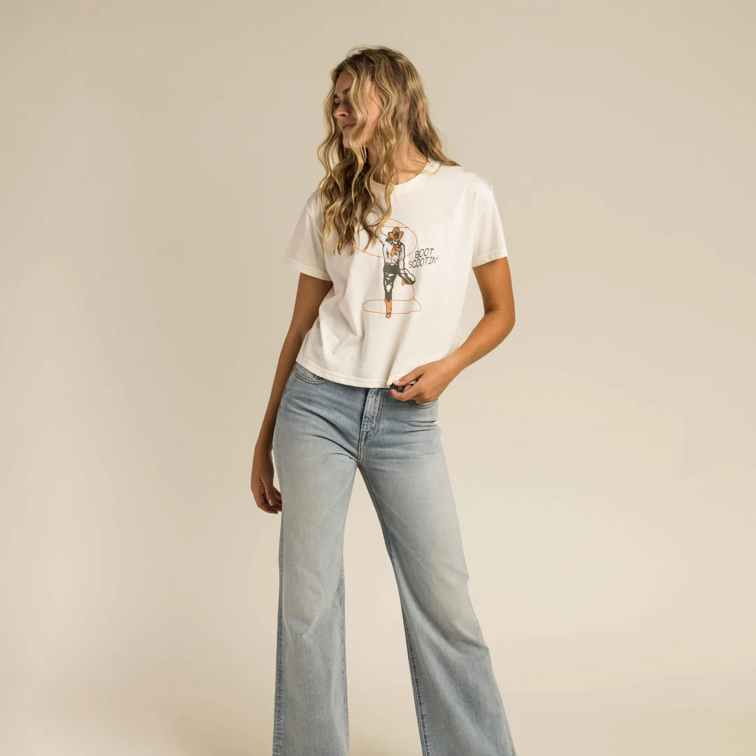 Boot Scooting’ Crop Tee