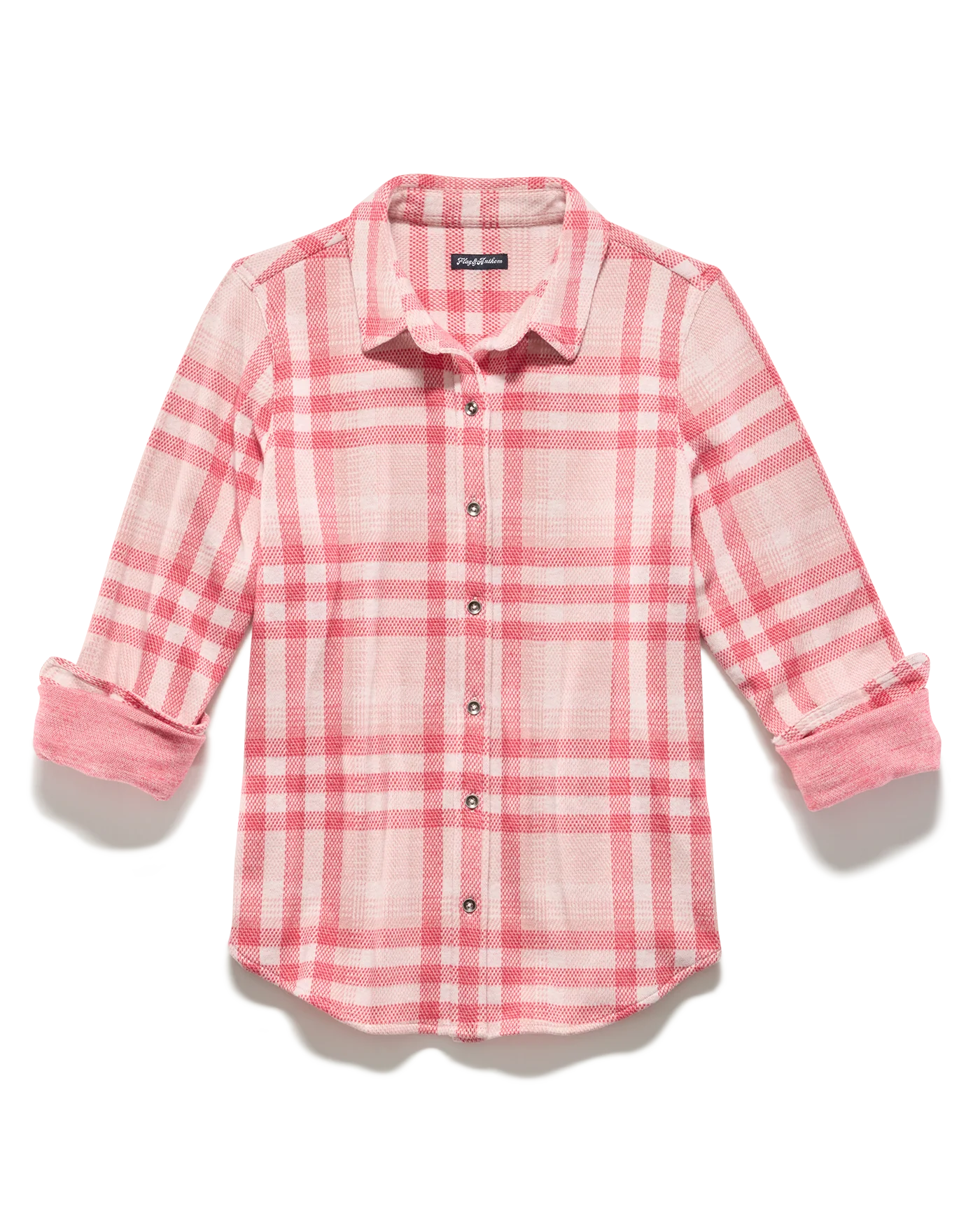Knit Long Sleeve Flannel