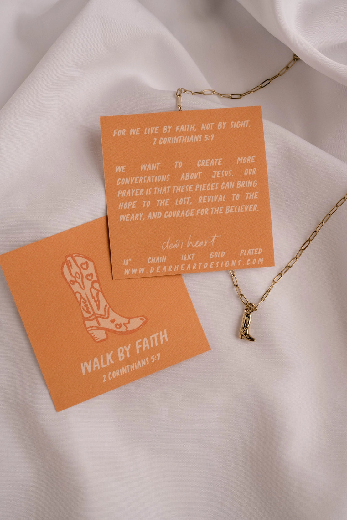 Dear Heart Charm Necklace
