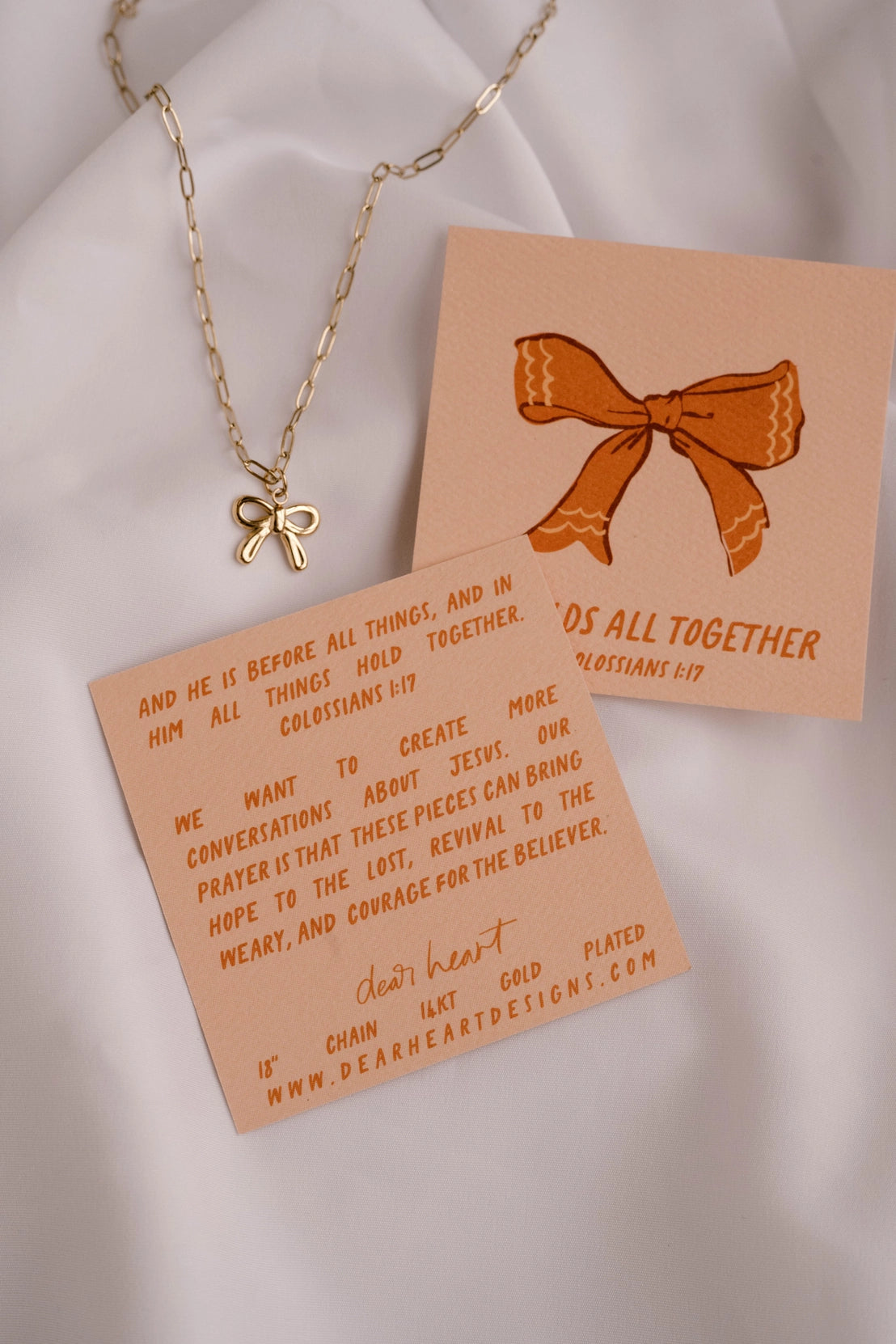 Dear Heart Charm Necklace