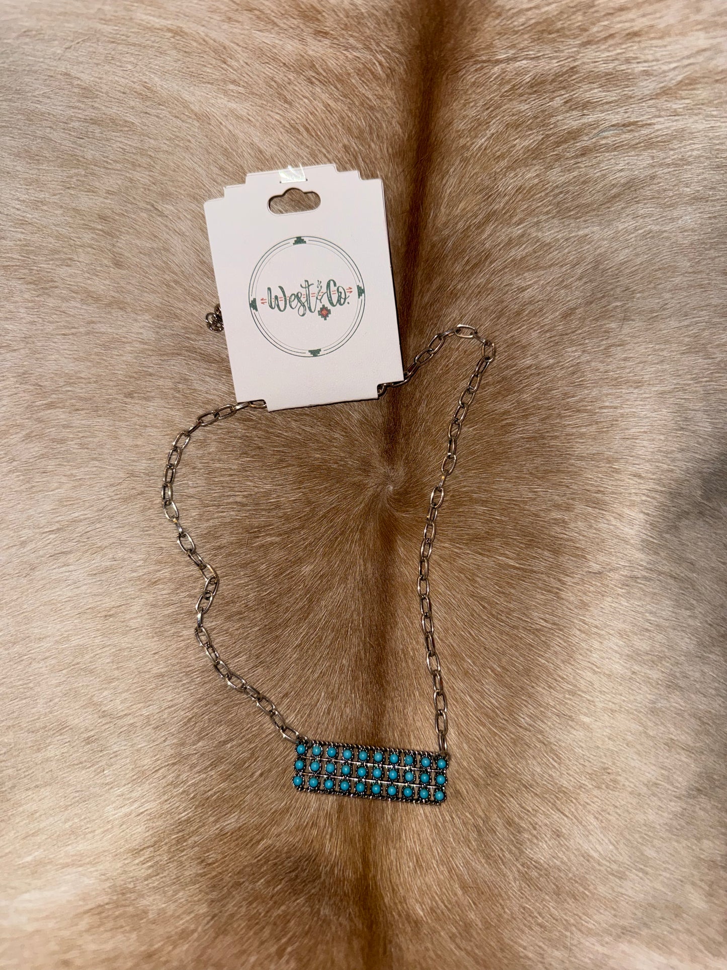 Tumbleweed Bar Necklace