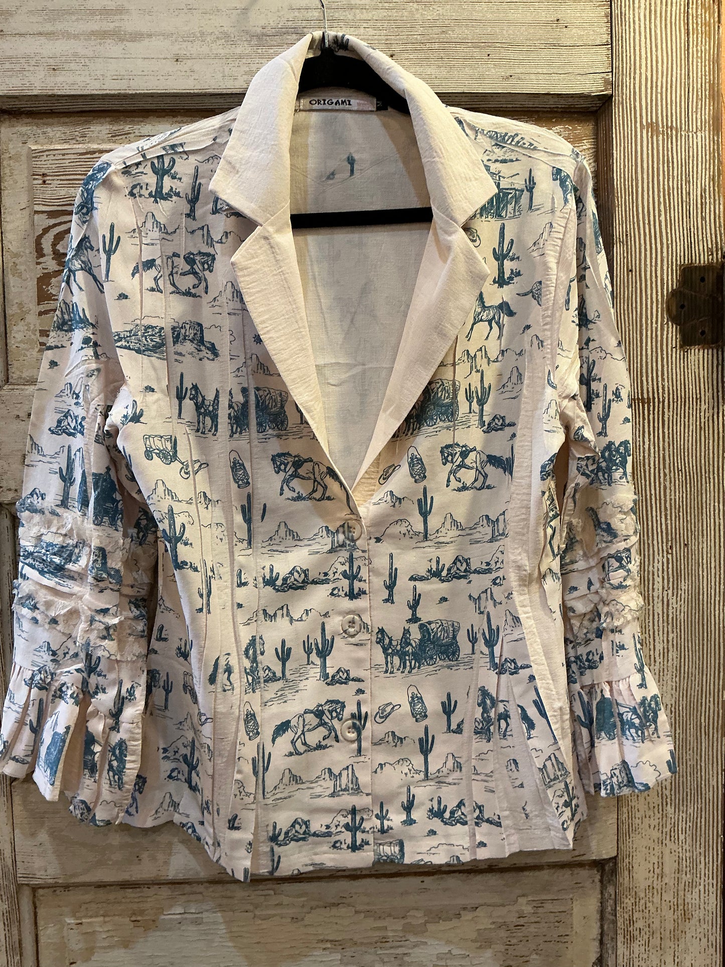 Blue Old West Blazer