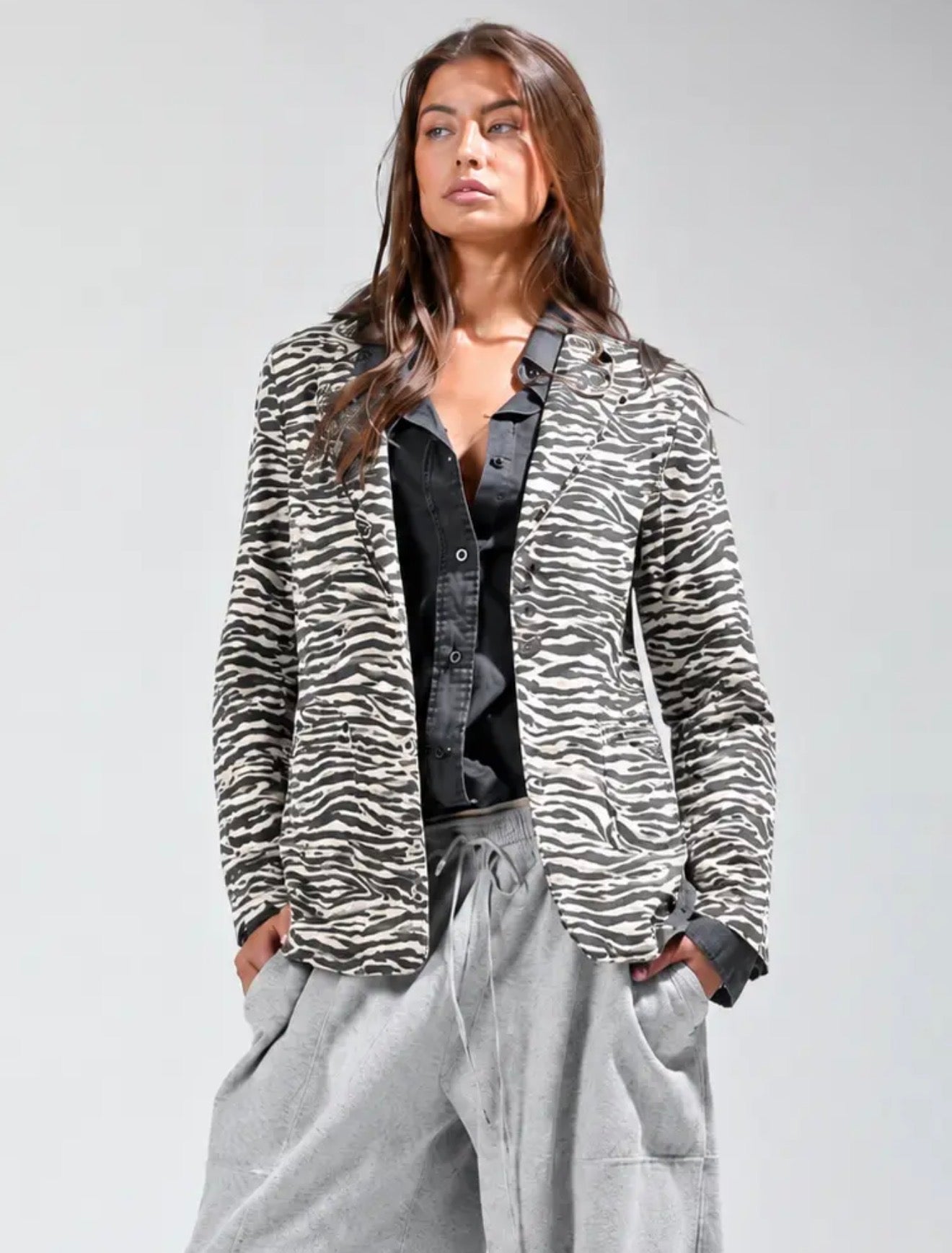 Zebra Blazer
