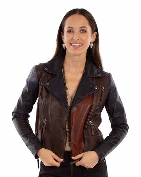 Vintage Brown Leather Jacket