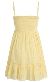 Evelyn Yellow Dress