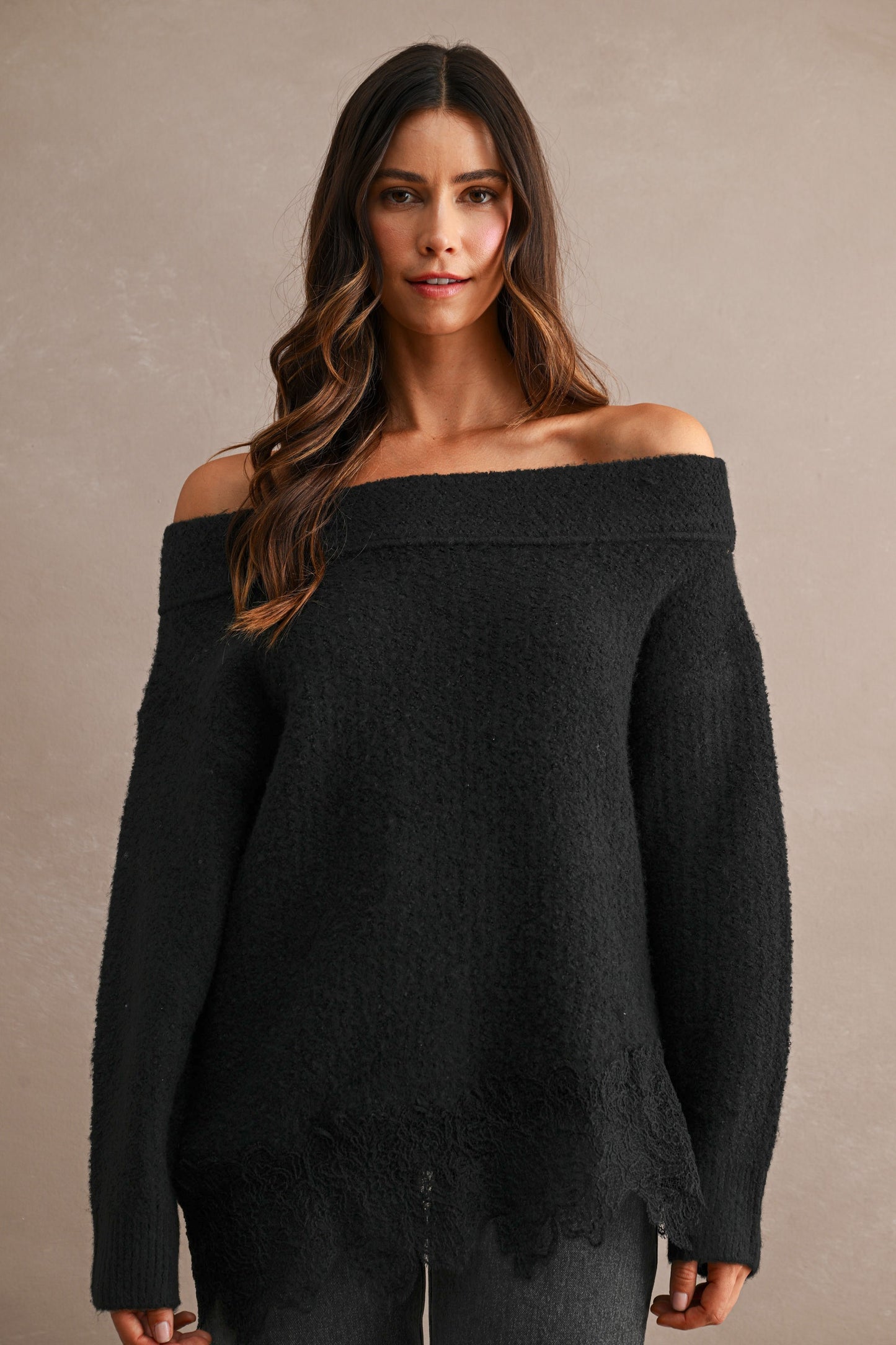 Boat Neck Sweater