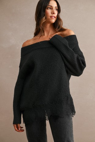 Boat Neck Sweater