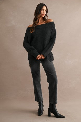 Boat Neck Sweater