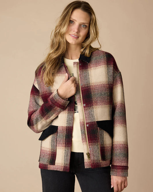 Blakely Plaid Chore Jacket