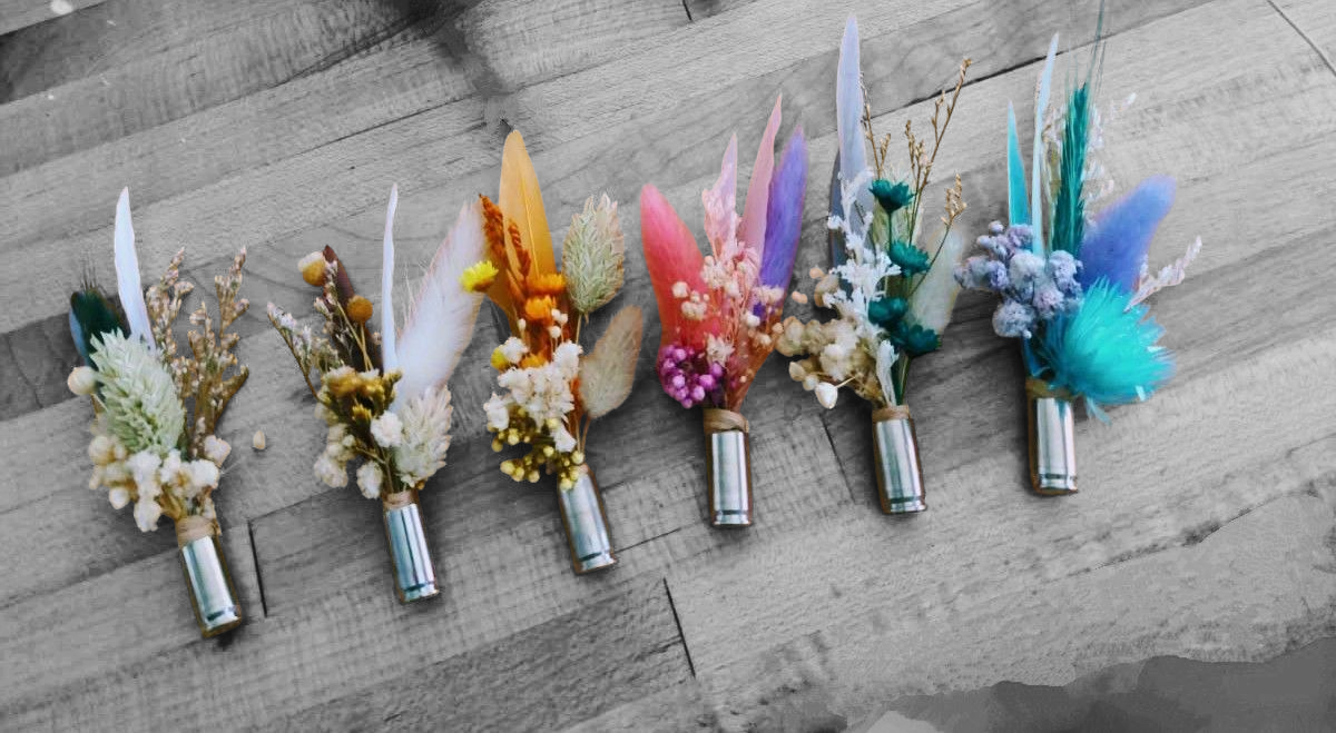 The Mini Pinny - Mini bullet casing hat pin assortment