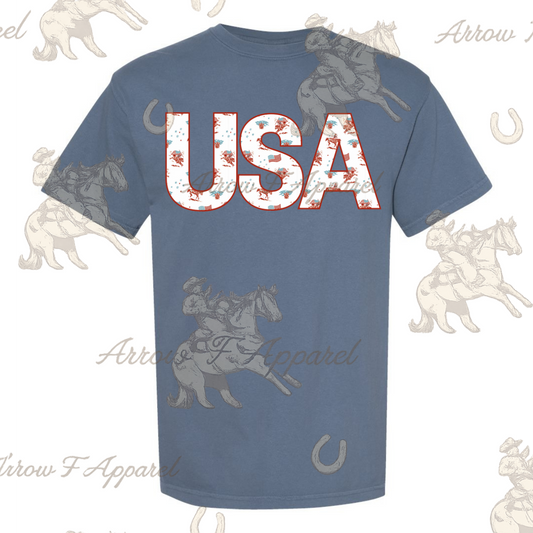 USA Western Tee