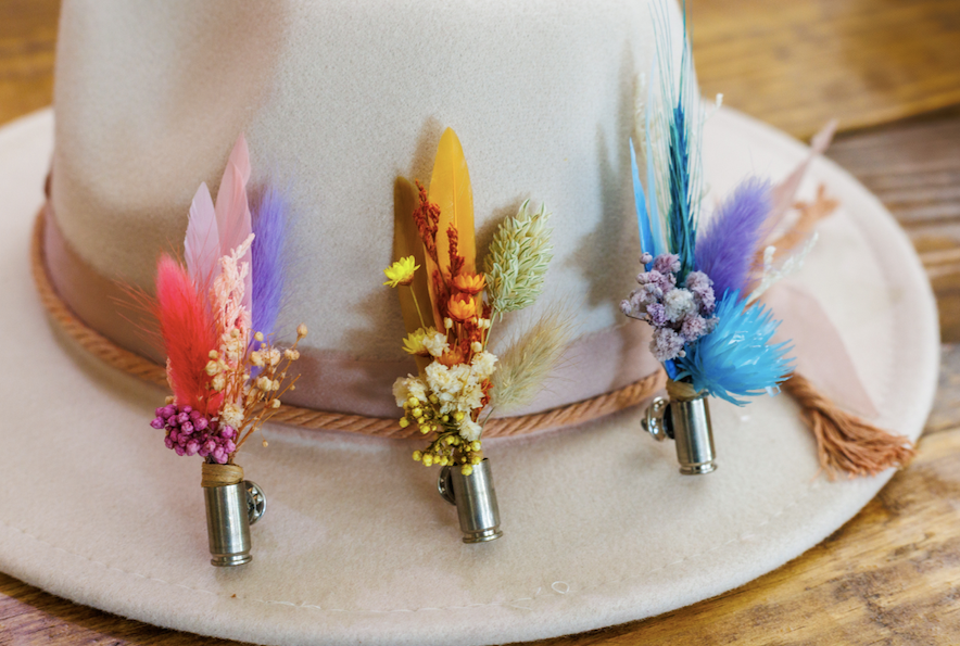 The Mini Pinny - Mini bullet casing hat pin assortment