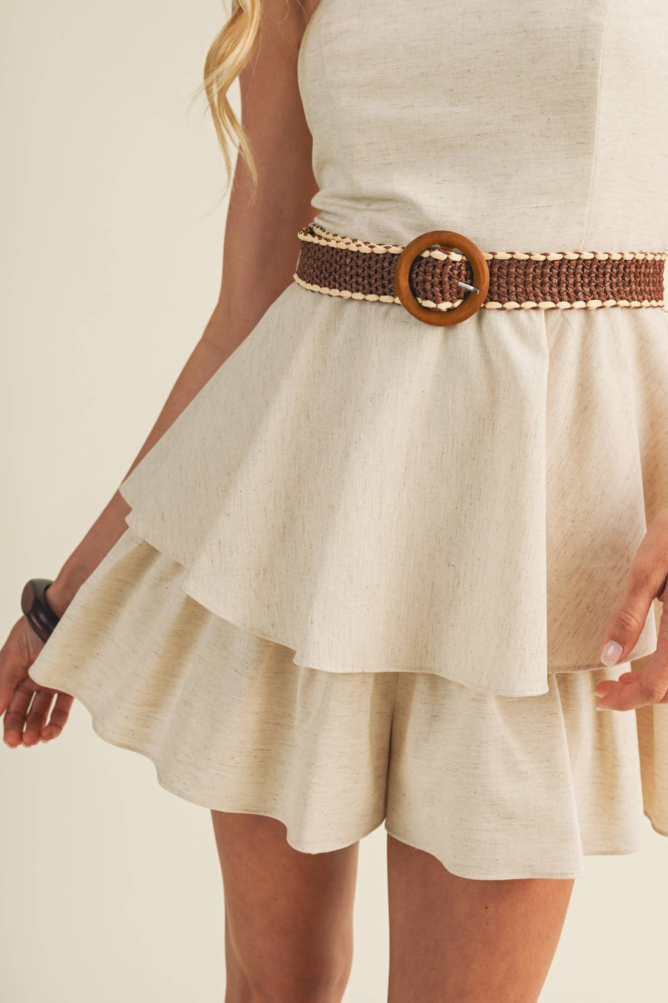 Tiered Mini Dress/Romper