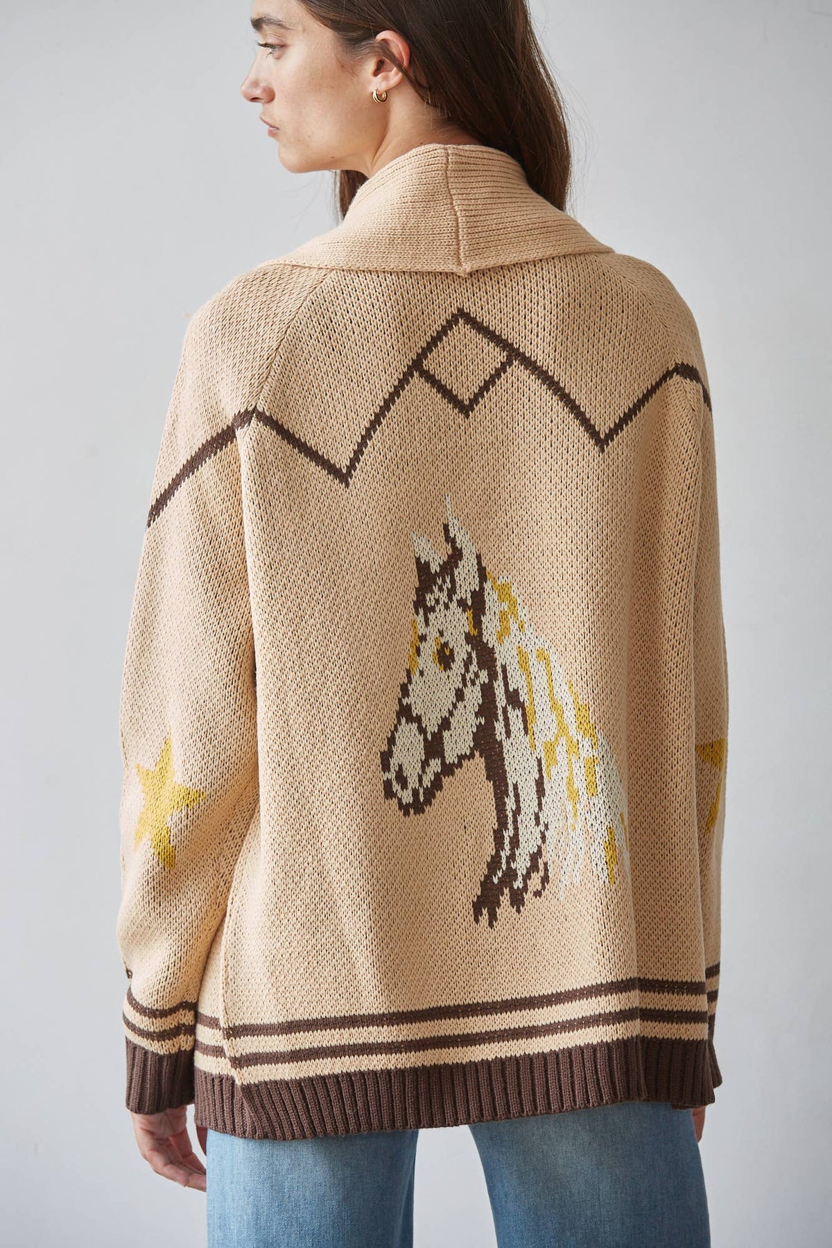 Star And Horse Sweater