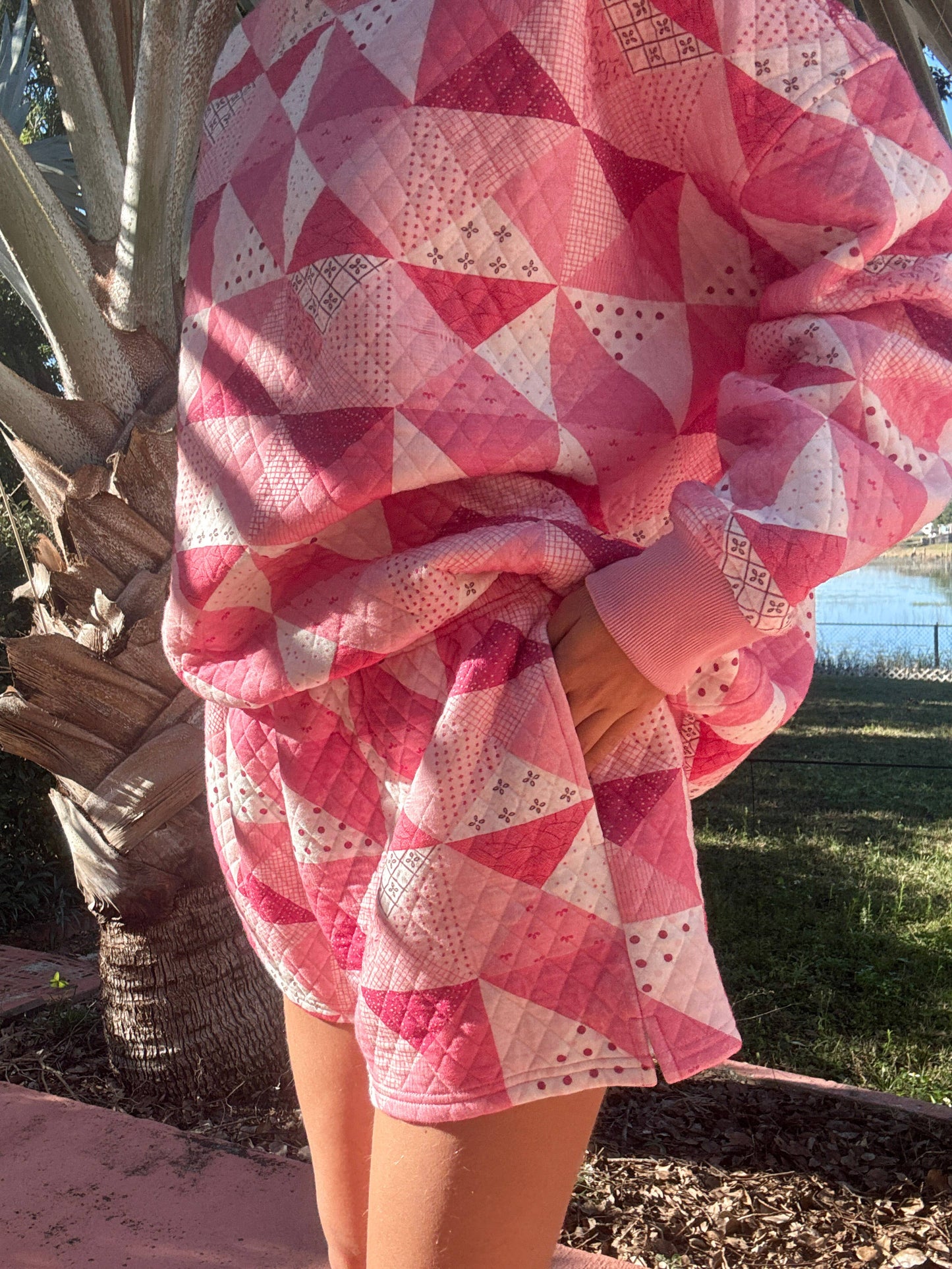 Gemma Patchwork Quilted Shorts